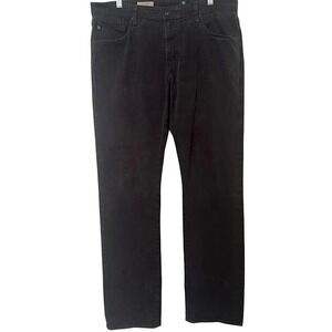 AG‎ Adriano Goldschmied Gray The Graduate Tailored Leg Chino Pants Mens 36 x 32